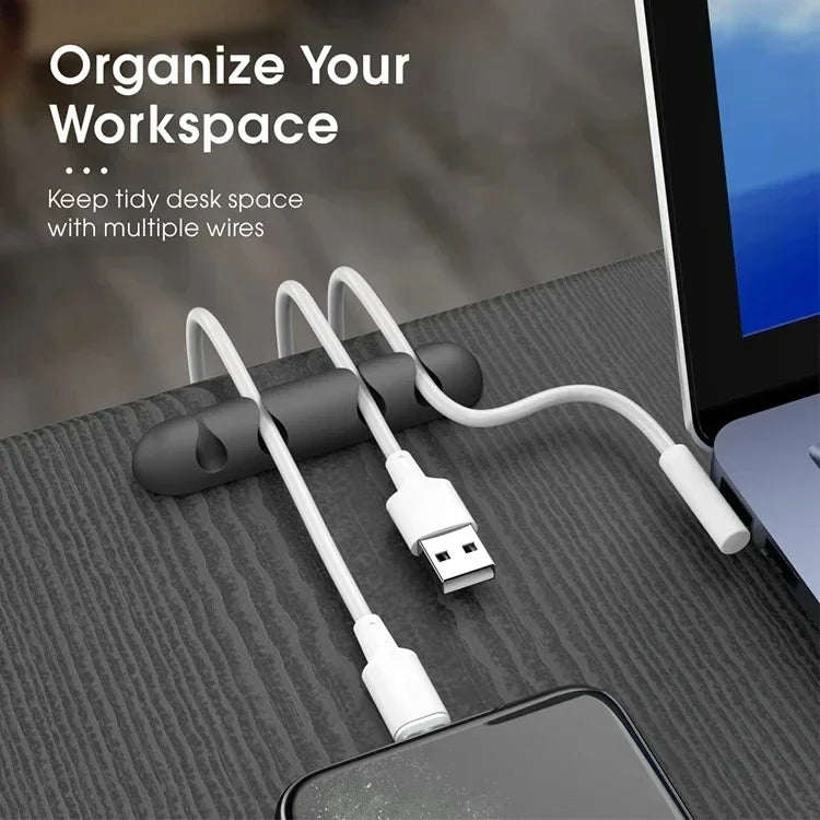 Silicone Cable Cord Wire Organizer